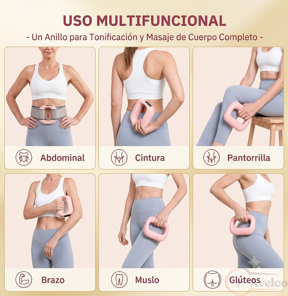 MioRing - Masajeador de Vibración con Correa Ajustable