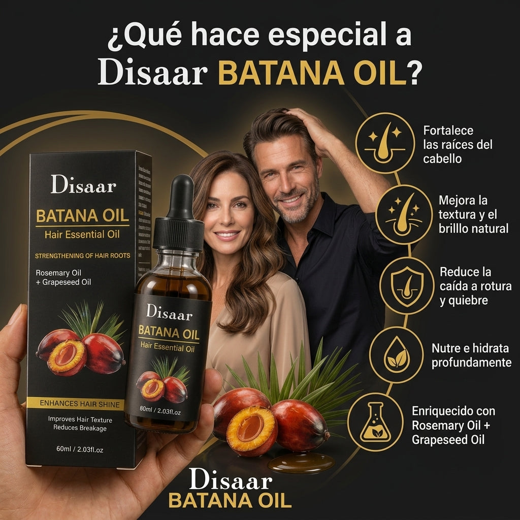 Batana Oil - Aceite Capilar Amazónico Disaar